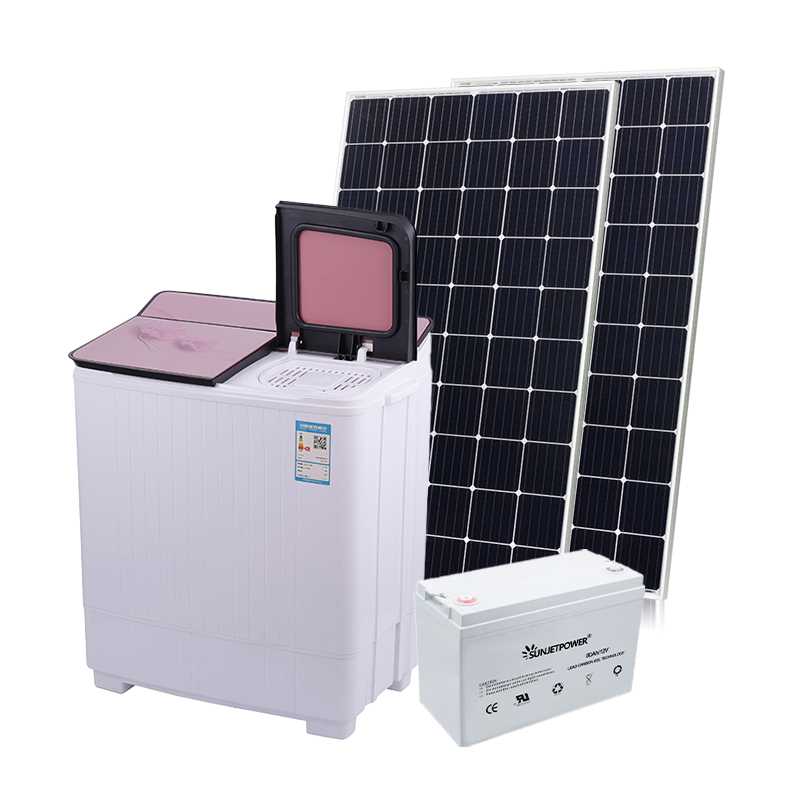 DC 12V Energy Saving Solar Washing Machine Twin Tub Washing Machine from China manufacturer
